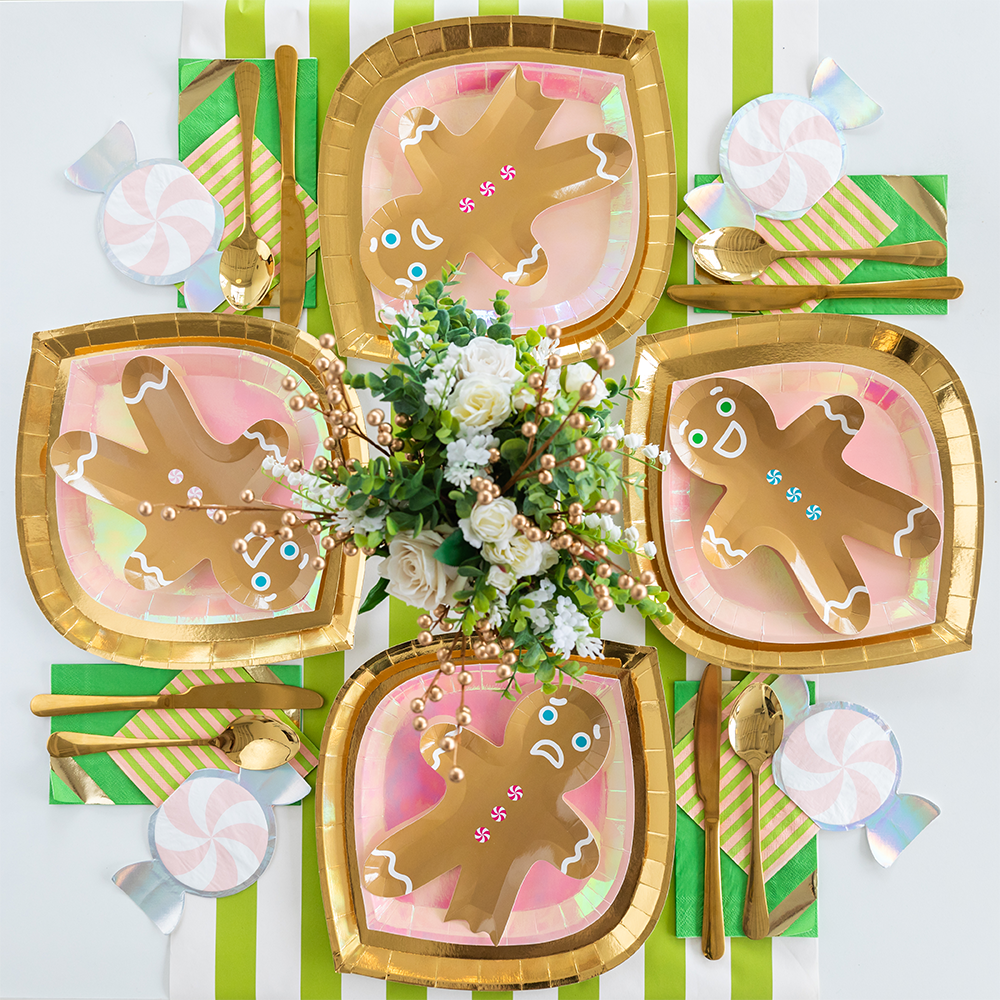 Gingerbread Dessert Plates (8)
