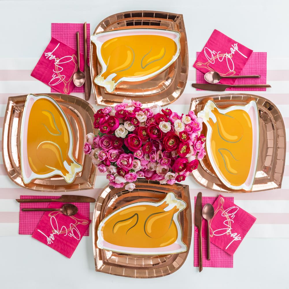Turkey Dinner Plates (12)