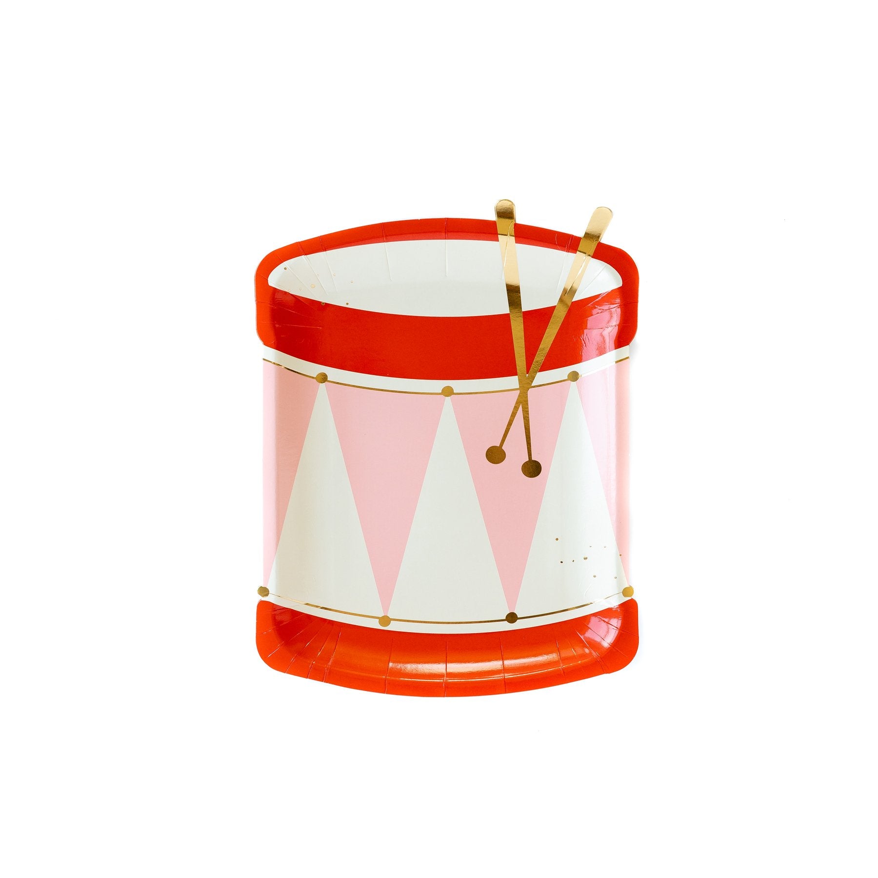 Nutcracker Drum Shaped Plate 9"