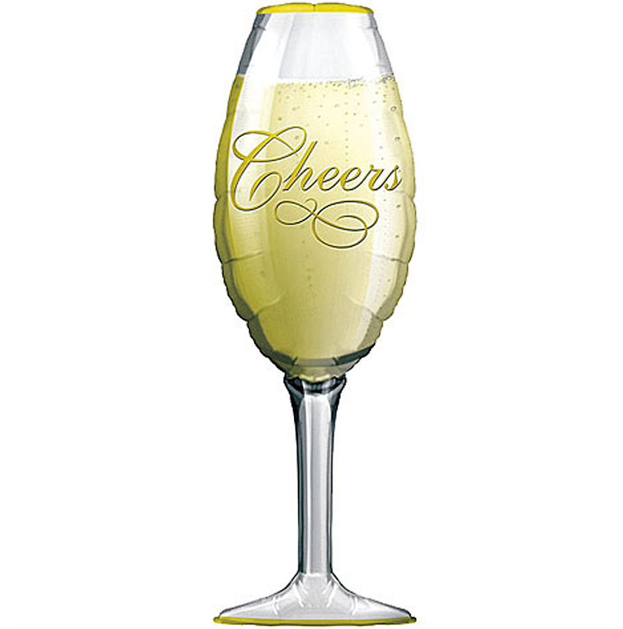 Champagne Glass Balloon 38"
