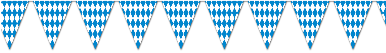 Oktoberfest Pennant Banner