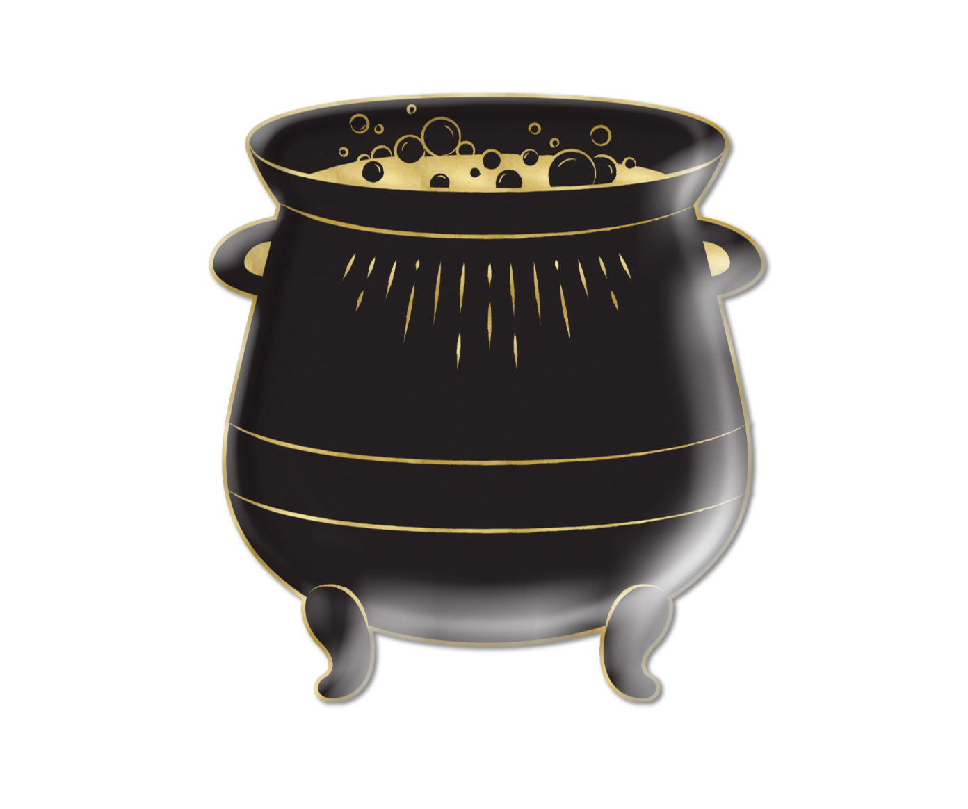 9" Cauldron Shaped Plates (8)