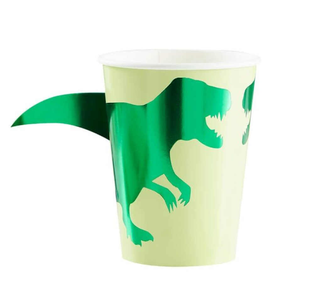 Paper Dinosaur Cups