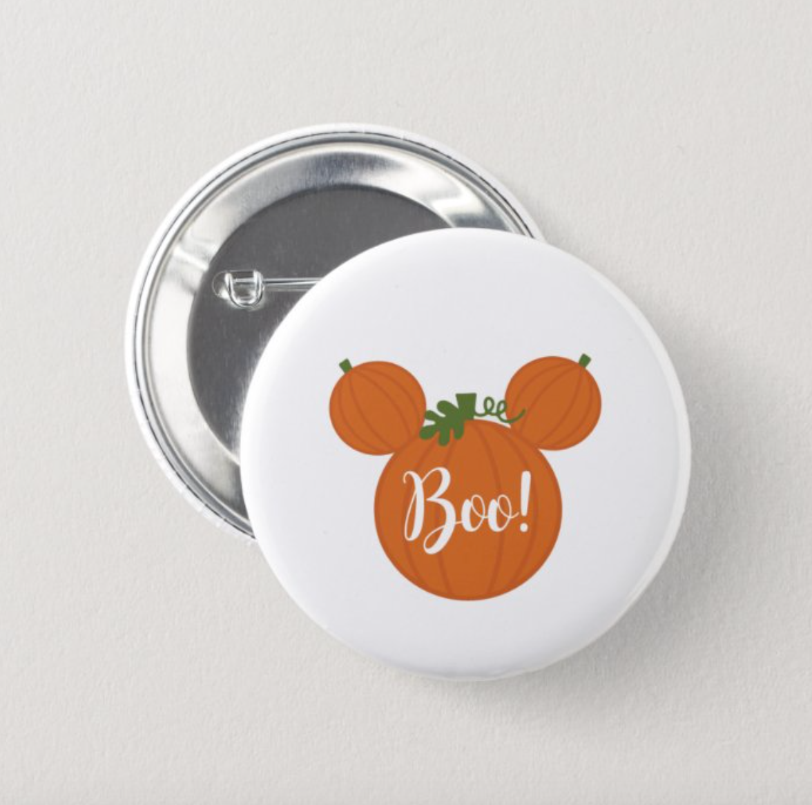 Boo Pumpkin Disney Inspired  1" Inch Pin