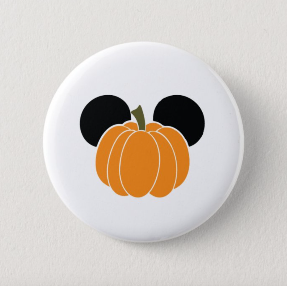 Pumpkin Mickey/Minnie Disney Inspired 1" Inch Pin