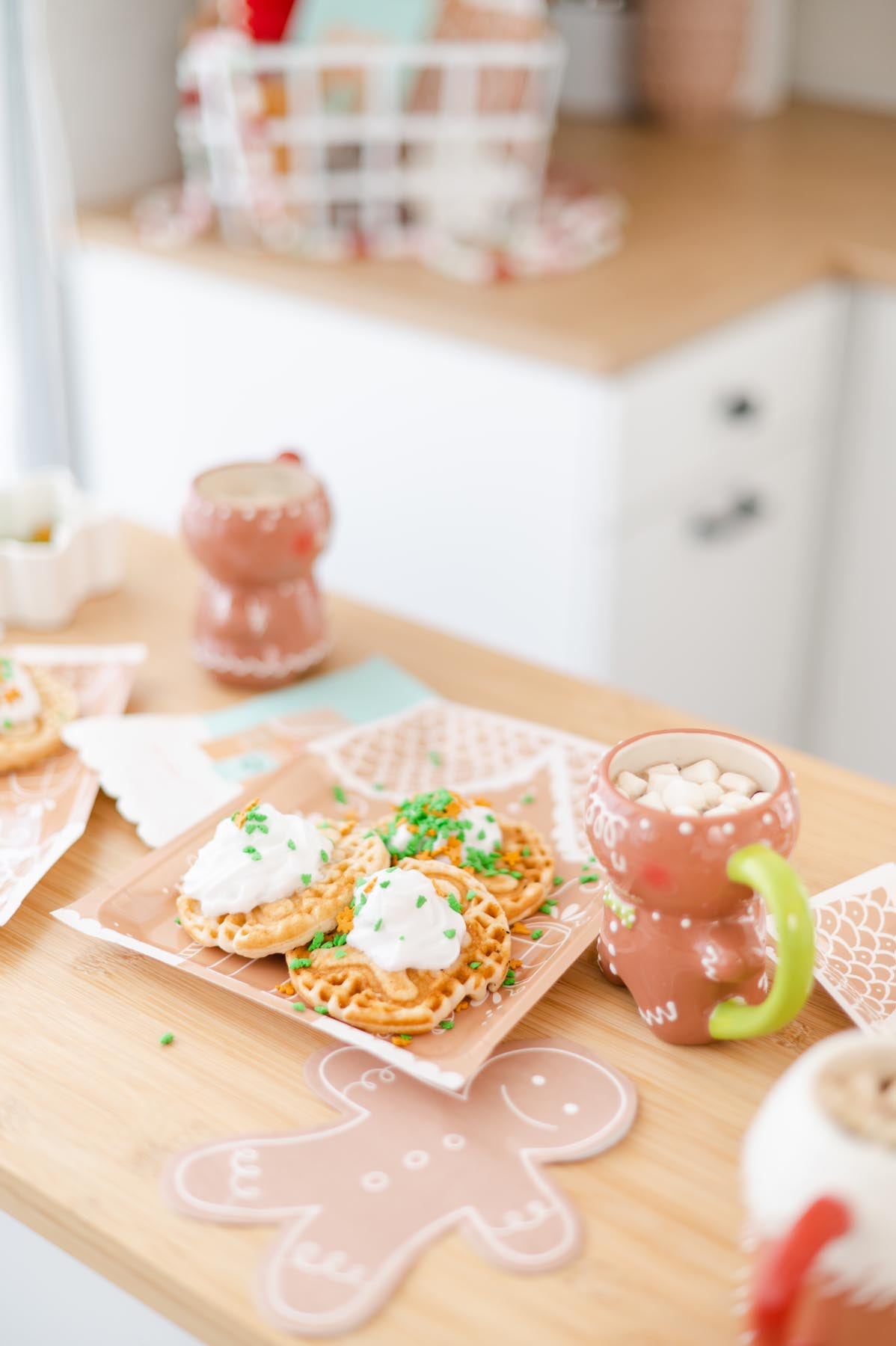 GINGERBREAD MAN SHAPED NAPKIN - Occasions by Shakira Collaboration - Ships Mid-November