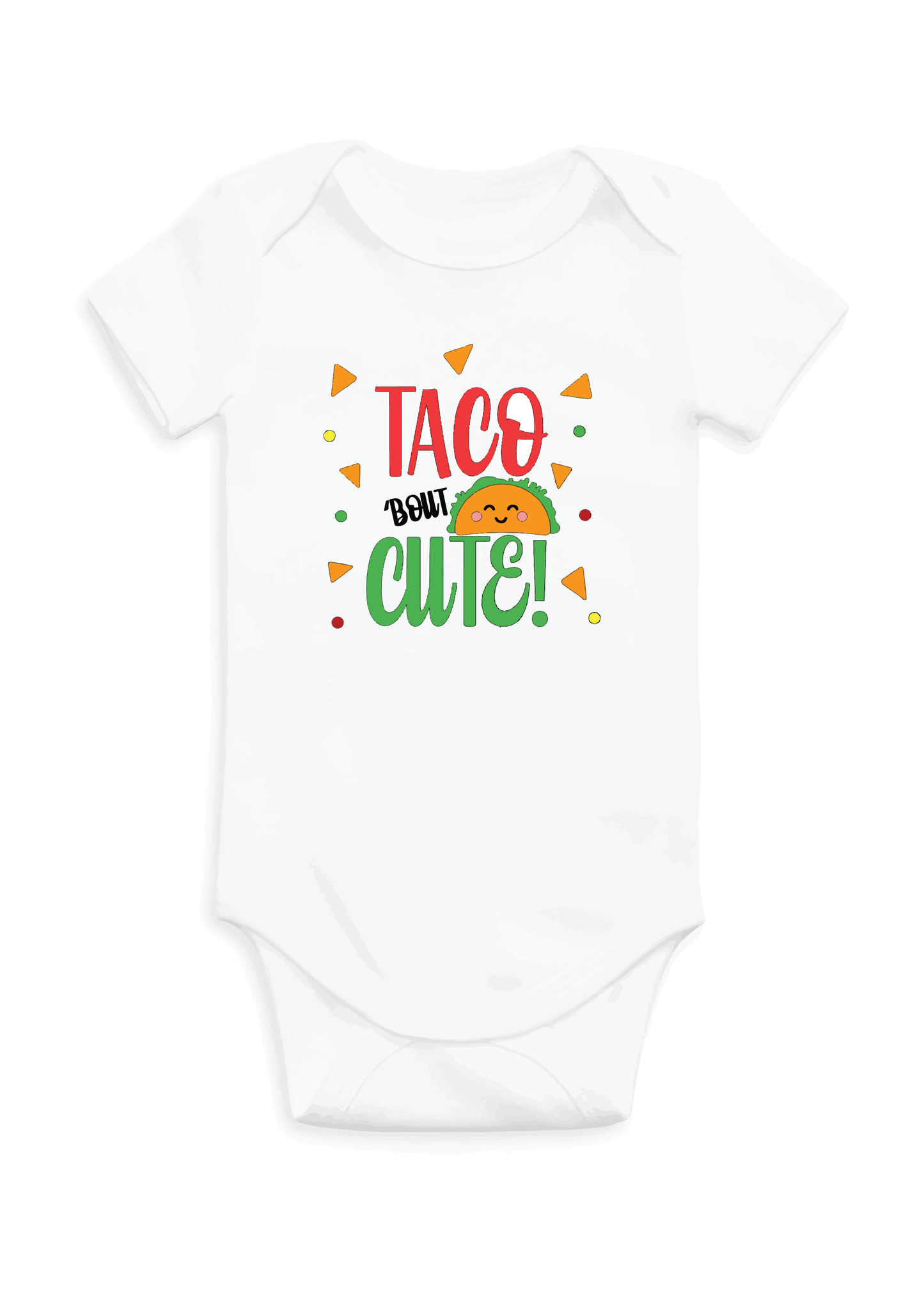Taco Bout Cute Baby Onesie