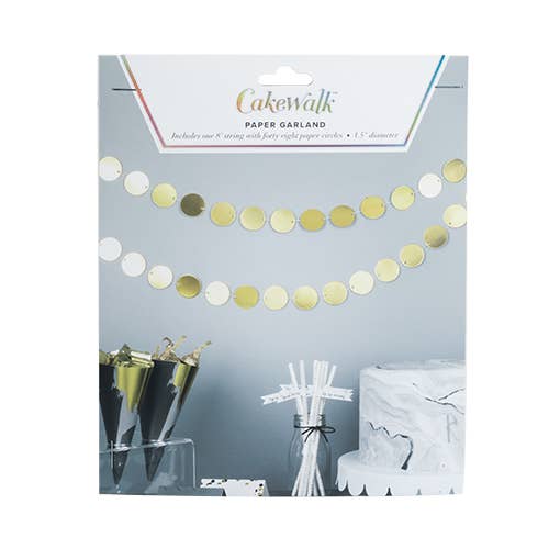 Gold Circle Garland