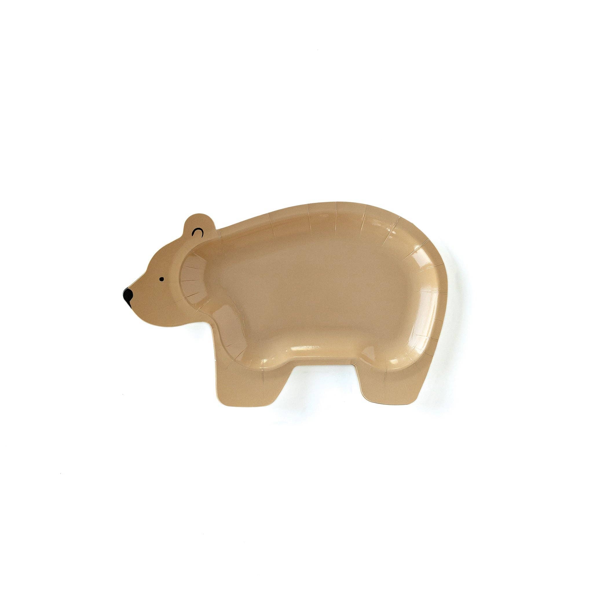 ADV842 -  Adventure Bear Shaped Plate