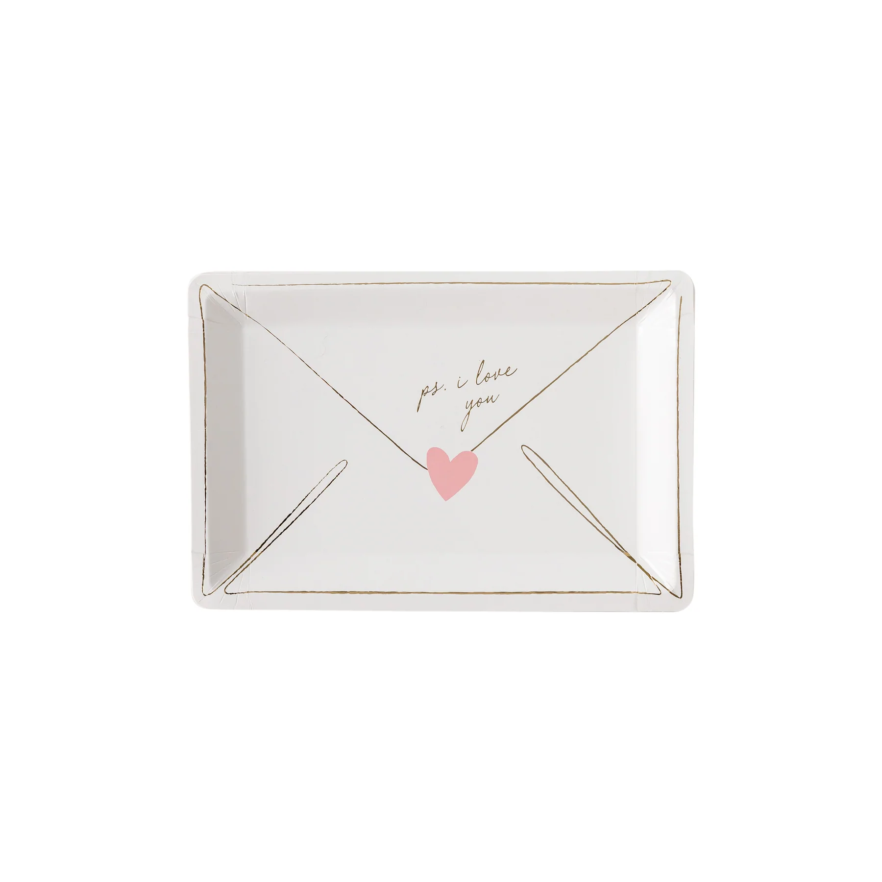 Valentine Love Note Plate - Occasions by Shakira (8)