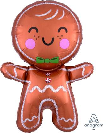 Gingerbread Man 31" Balloon