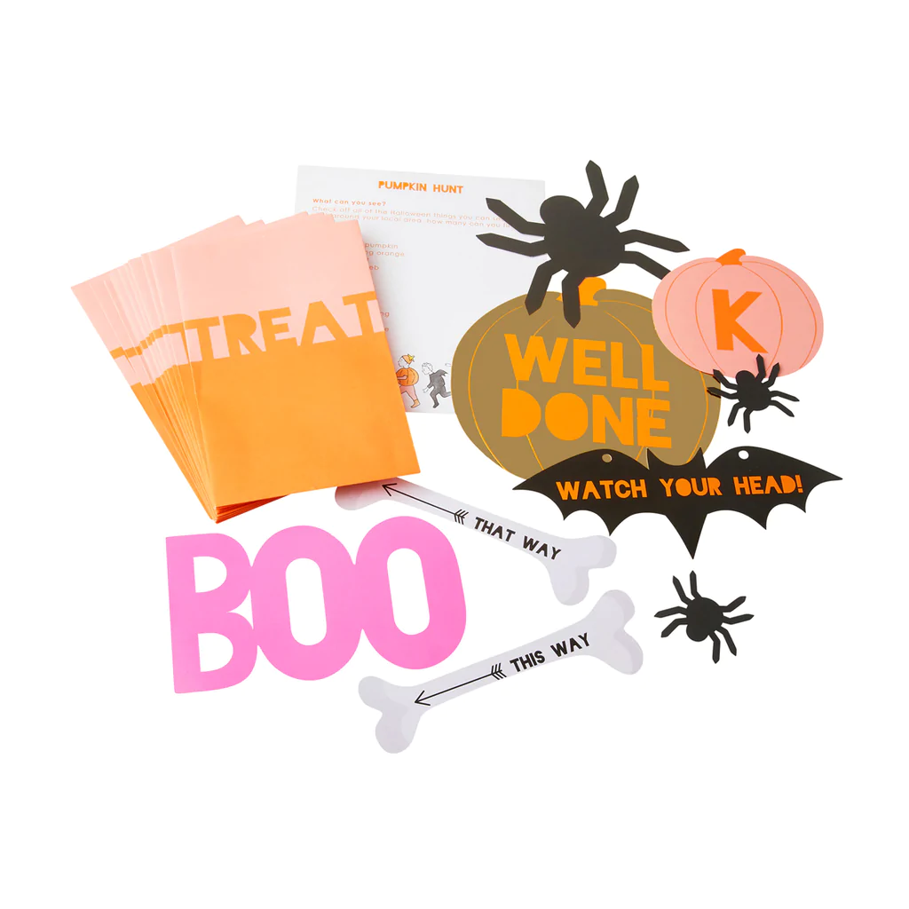 Halloween Scavenger Hunt Game