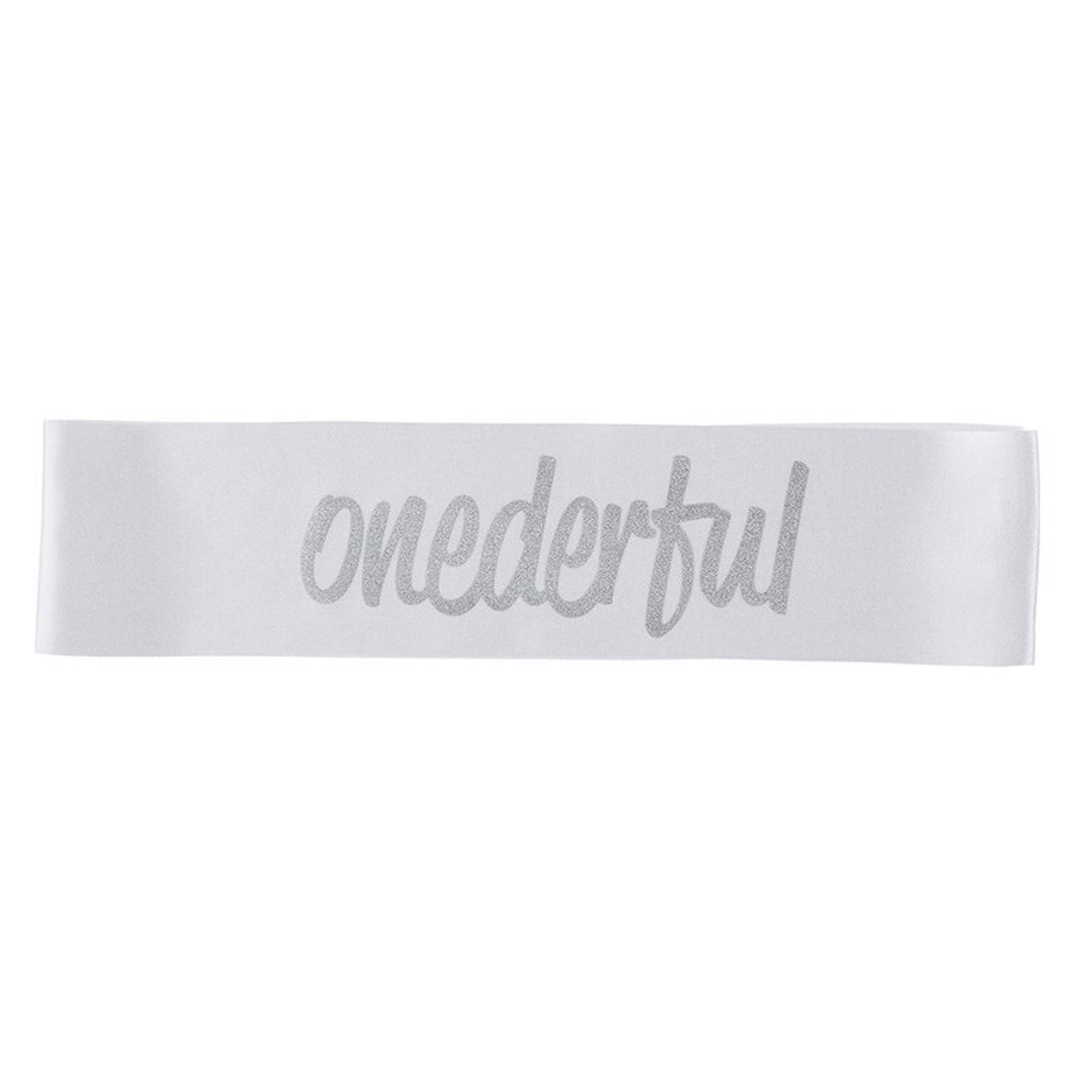 Onederful 1 Year Old Party Sash
