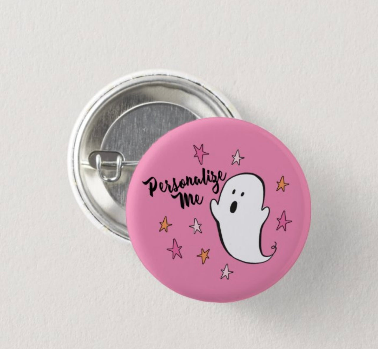 Personalizable Ghost  1" Inch Pin