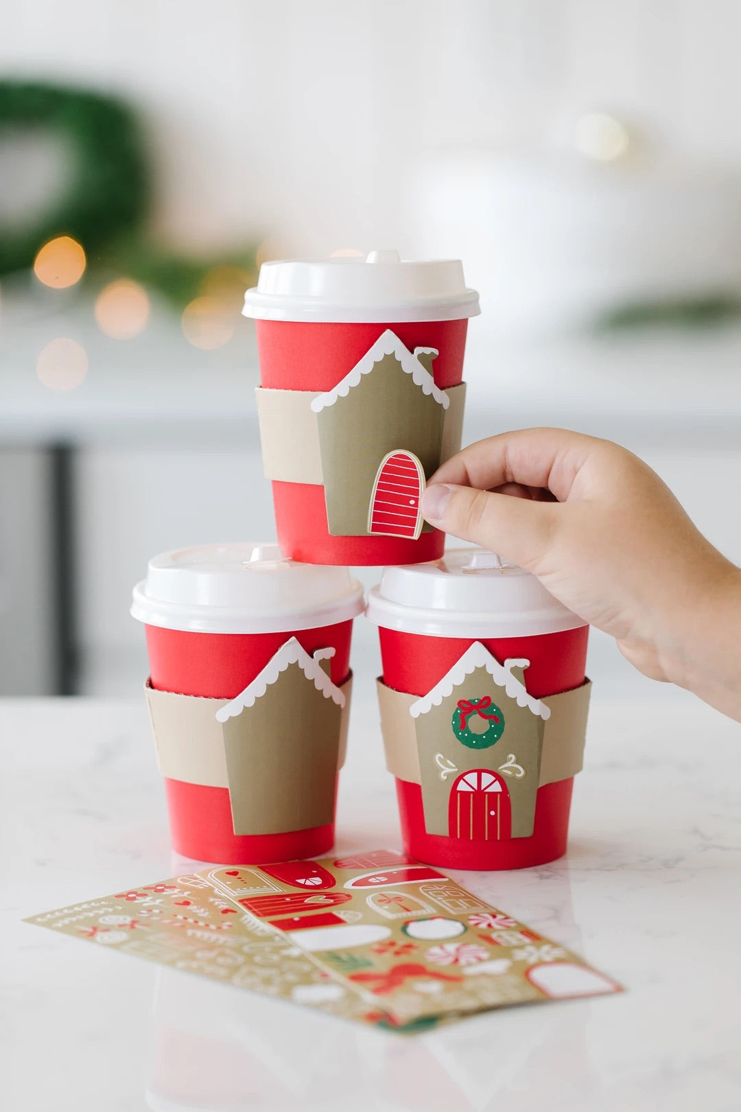Decorate Your Own Gingerbread House Cozy Cup