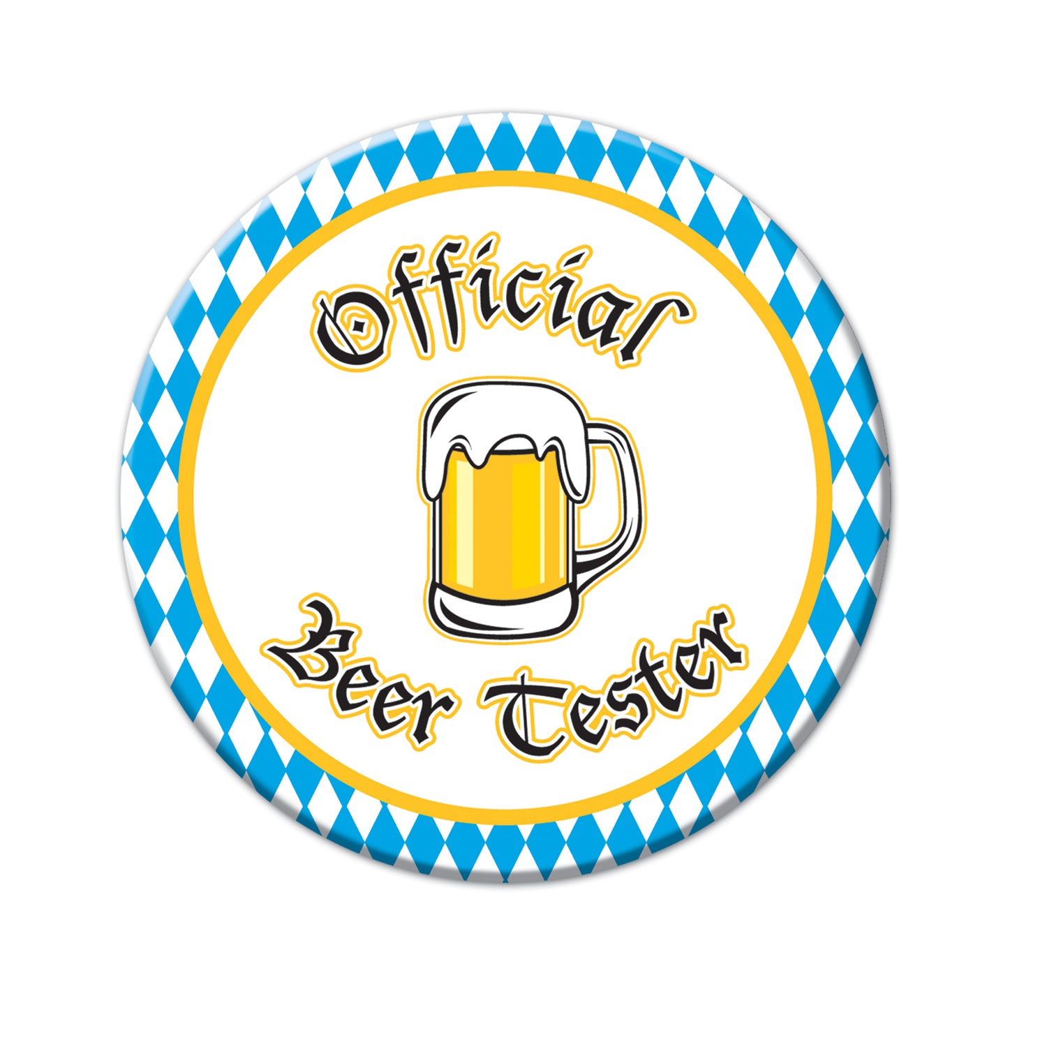 Oktoberfest Official Tester Button
