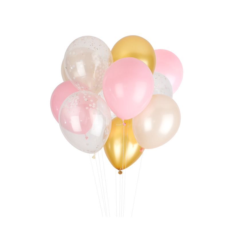 Princess Classic Confetti Balloons (Pack of 6)