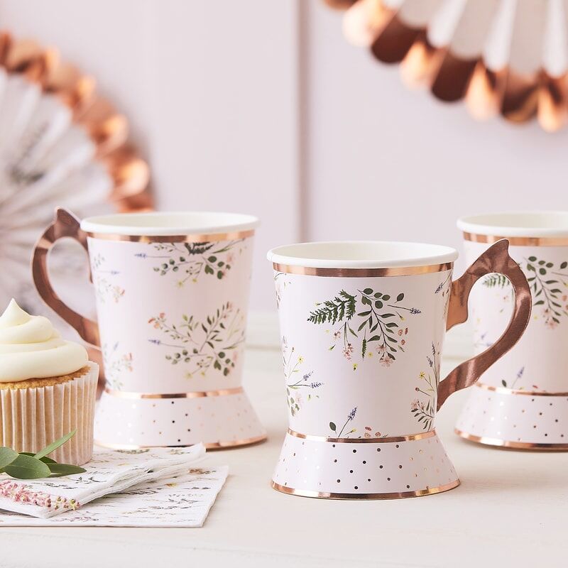 Afternoon Tea Party Cups (8)
