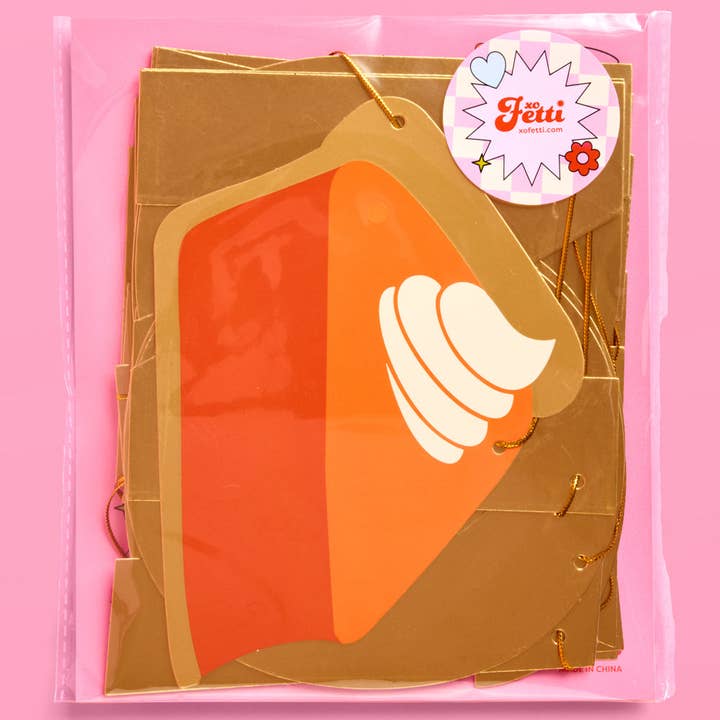 PRESALE: Left No Crumbs Banner - Gold Foil Banner, Thanksgiving, Friendsgiving Decor