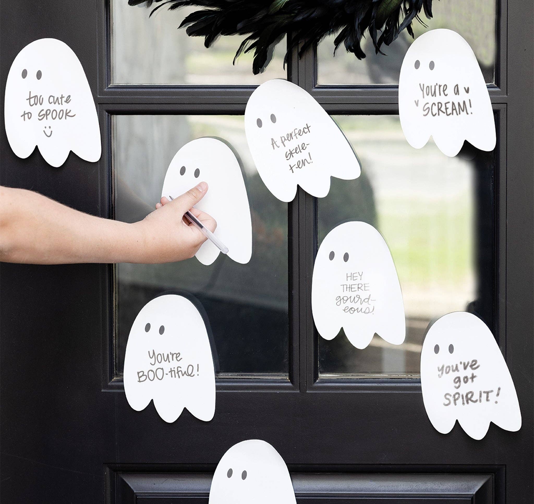 HEY1208 - Ghost Shaped Jumbo Sticky Notes