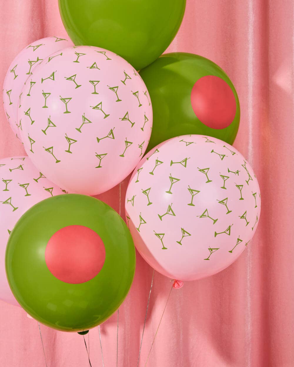 Extra Dirty Balloon Pack - 24 latex balloons, Martini Birthday, Bachelorette