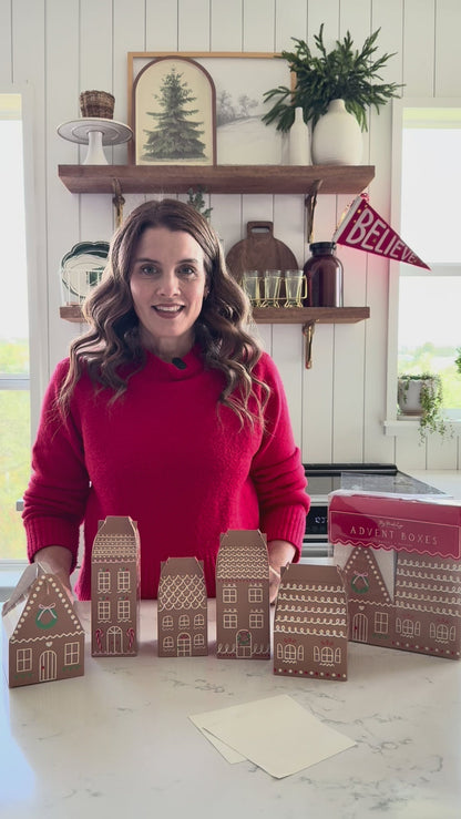 PRESALE: GBD1209 - Gingerbread House Advent Boxes