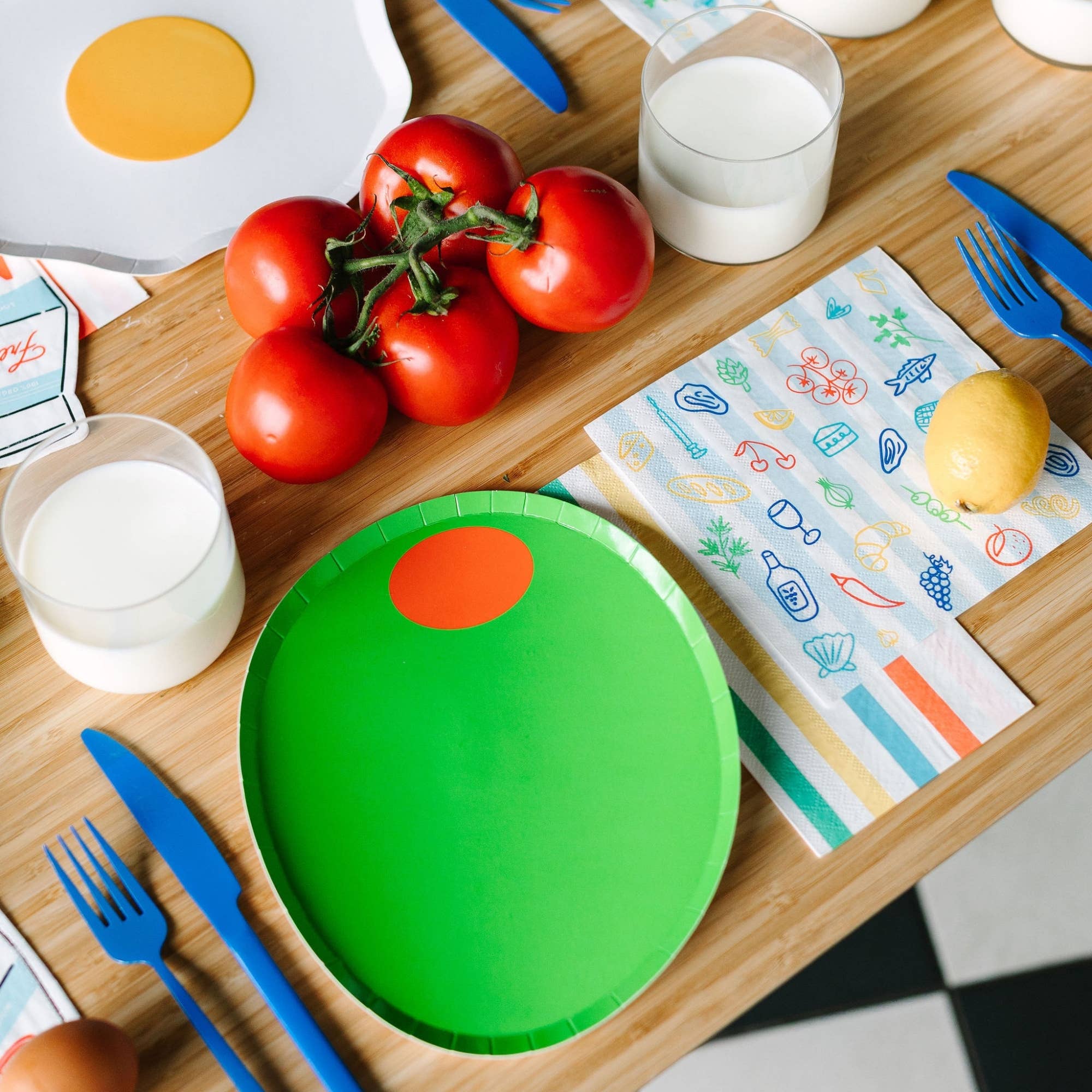 Le Dinner Olive Dessert Plates