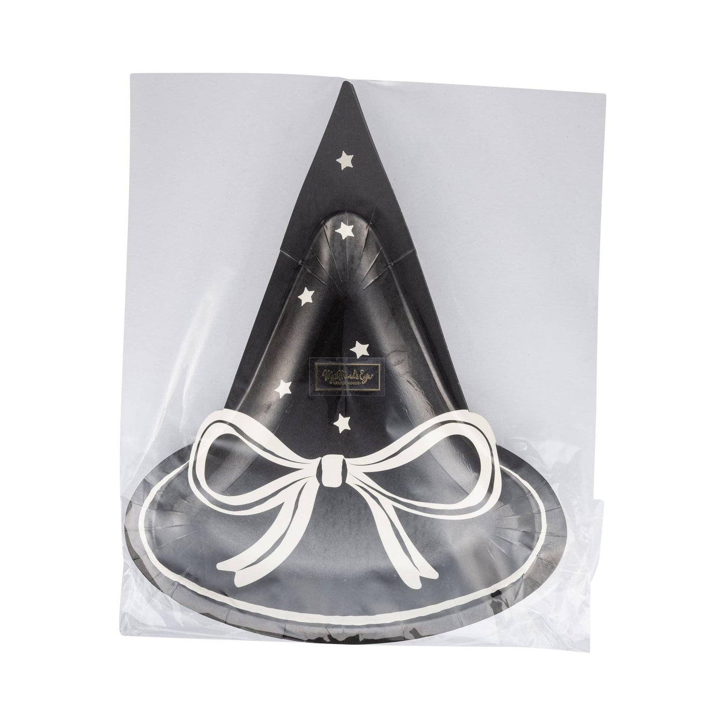 TTS1241 - Witch Hat Shaped Paper Plate