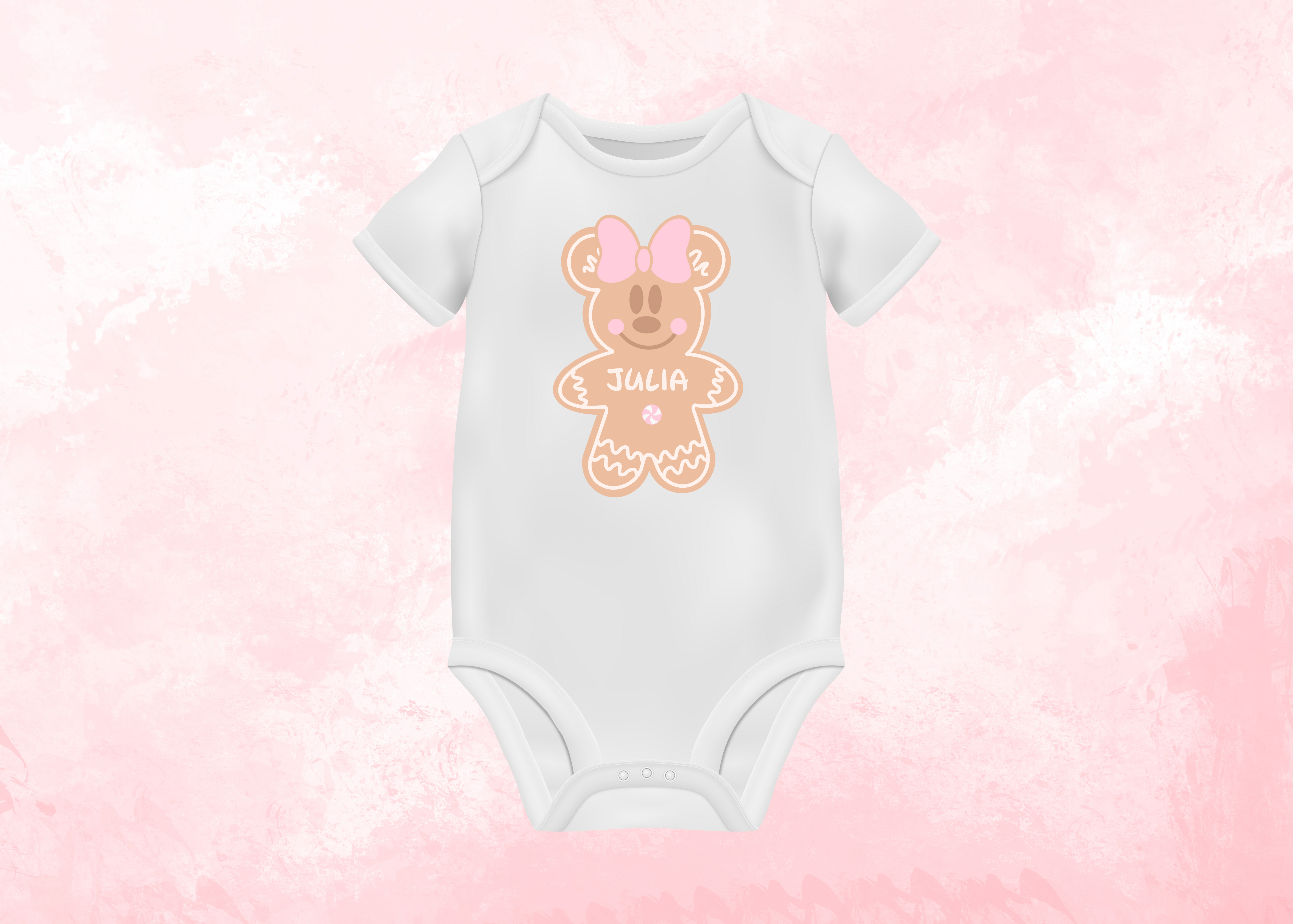 Children's Gingerbread Mouse Shirt - Personalize with Name