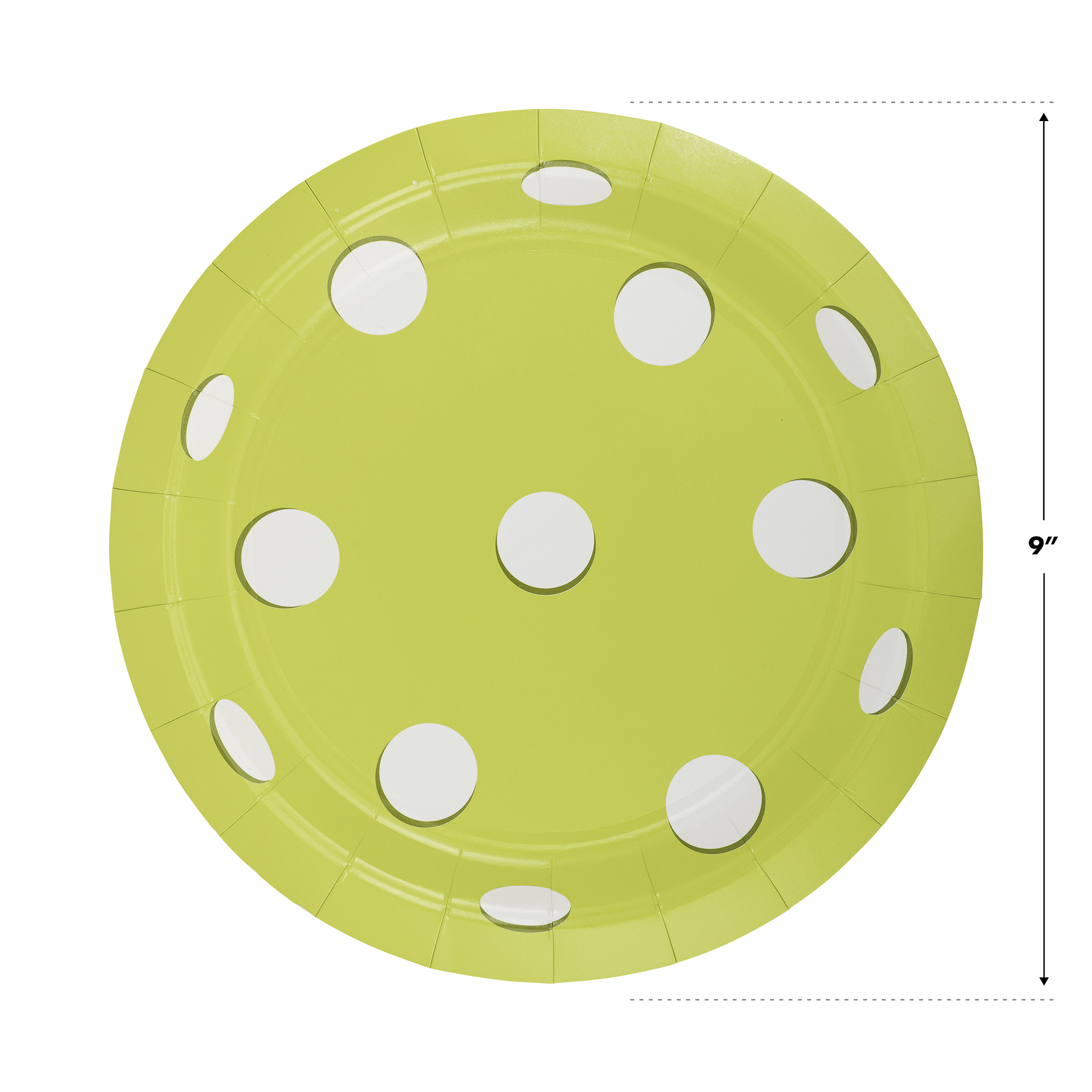 PCK1041 - Pickleball Paper Plate