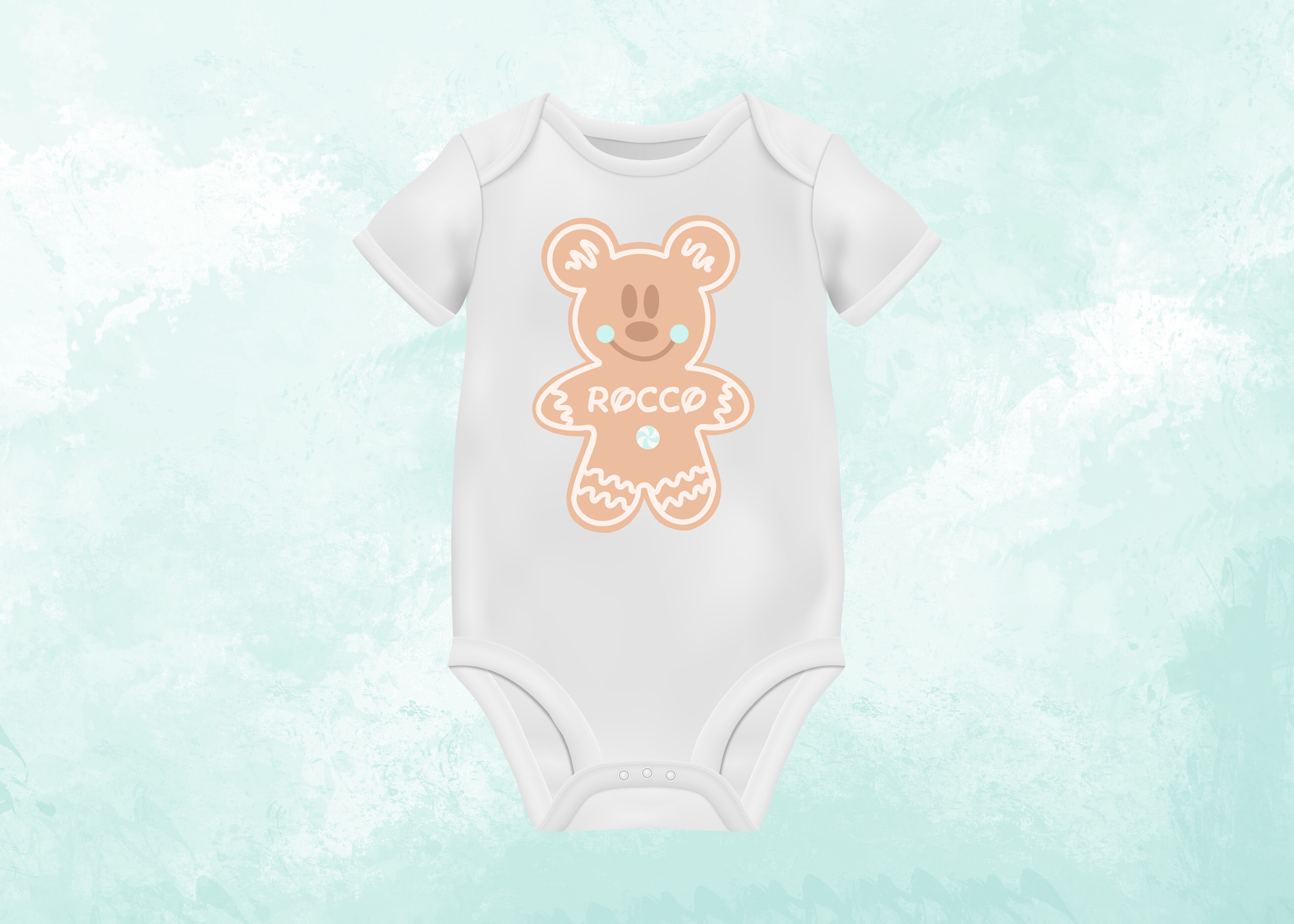 Children's Gingerbread Mouse Shirt - Personalize with Name