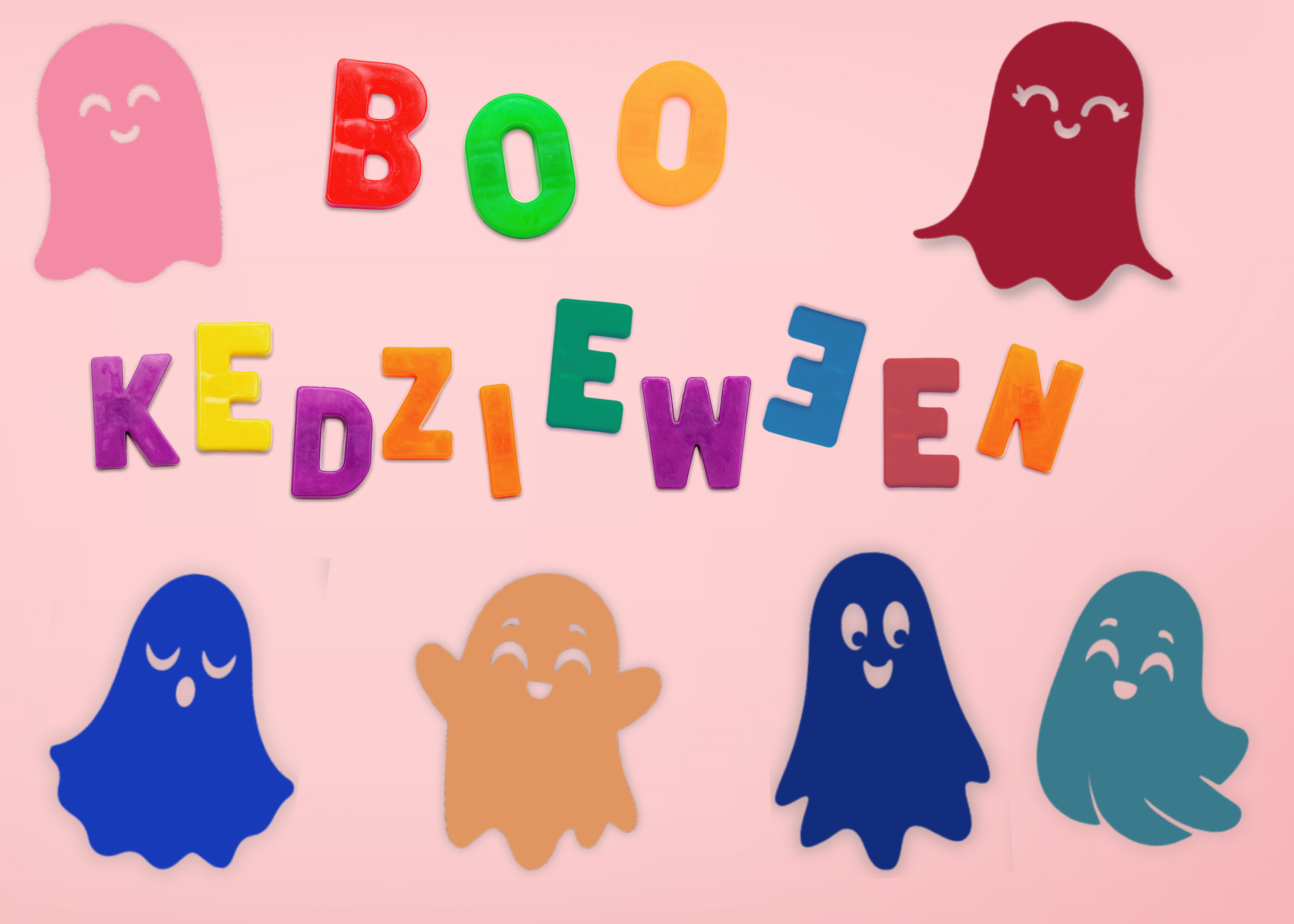 Kedziefest Ghost Crew Magnet Set of 6