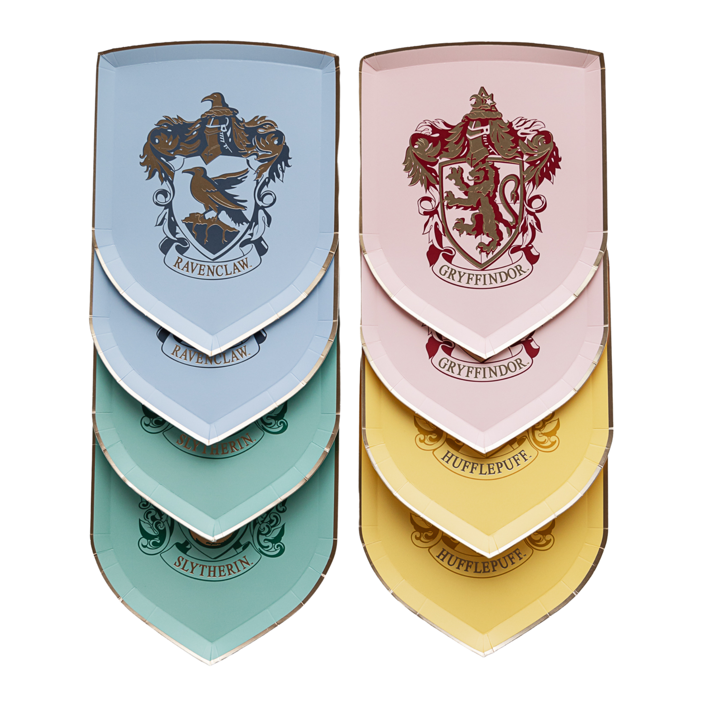 PRESALE: HARRY POTTER X BONJOUR FÊTE HOUSE PRIDE SMALL PLATES (Ships October)