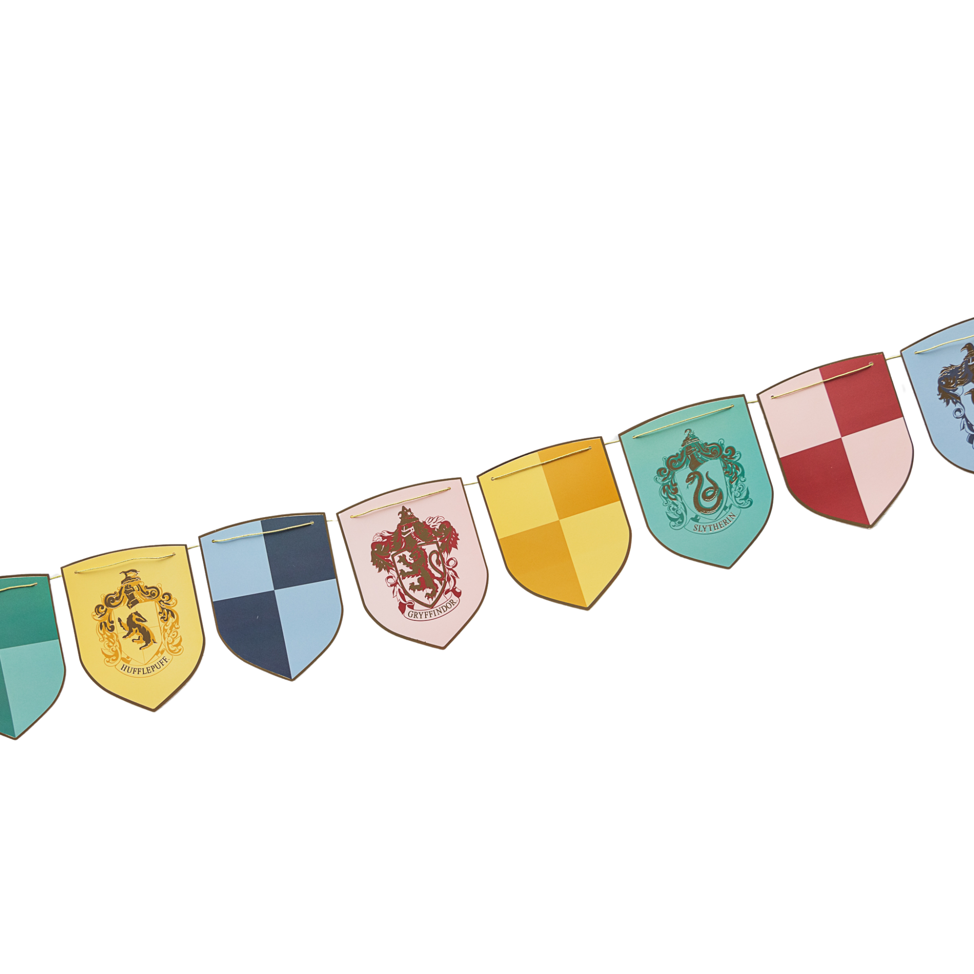 HARRY POTTER X BONJOUR FÊTE HOUSE PRIDE MULTICOLOR DECORATIVE BANNER