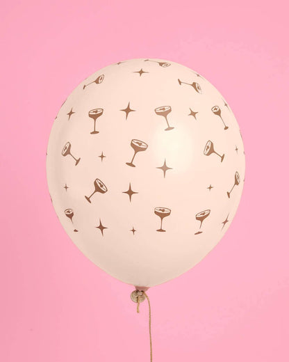 Espresso Martini Balloon Pack - 24 latex balloons, birthday, bachelorette