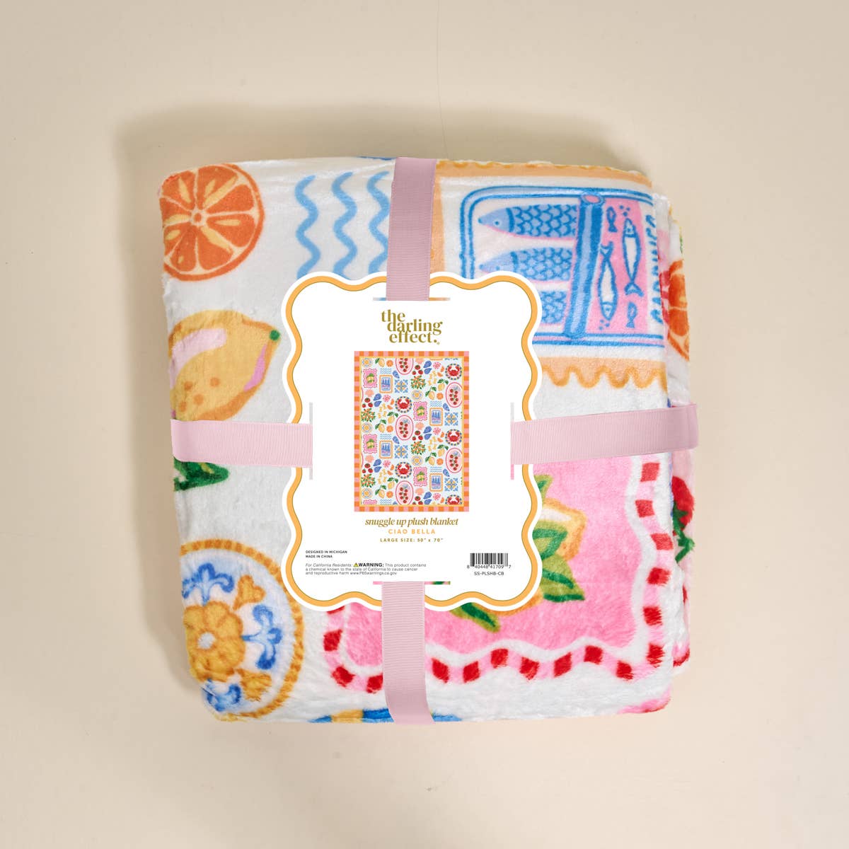 Snuggle Up Plush Blanket–Ciao Bella