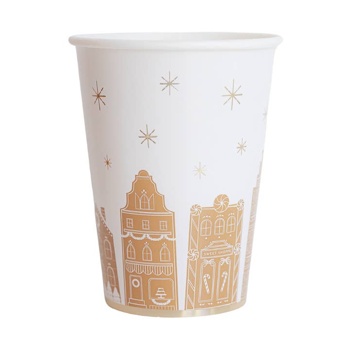 PRESALE: White Gingerbread Cups