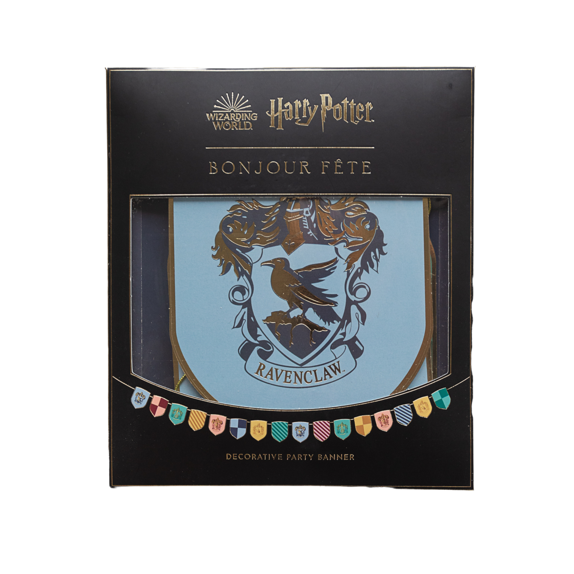 HARRY POTTER X BONJOUR FÊTE HOUSE PRIDE MULTICOLOR DECORATIVE BANNER