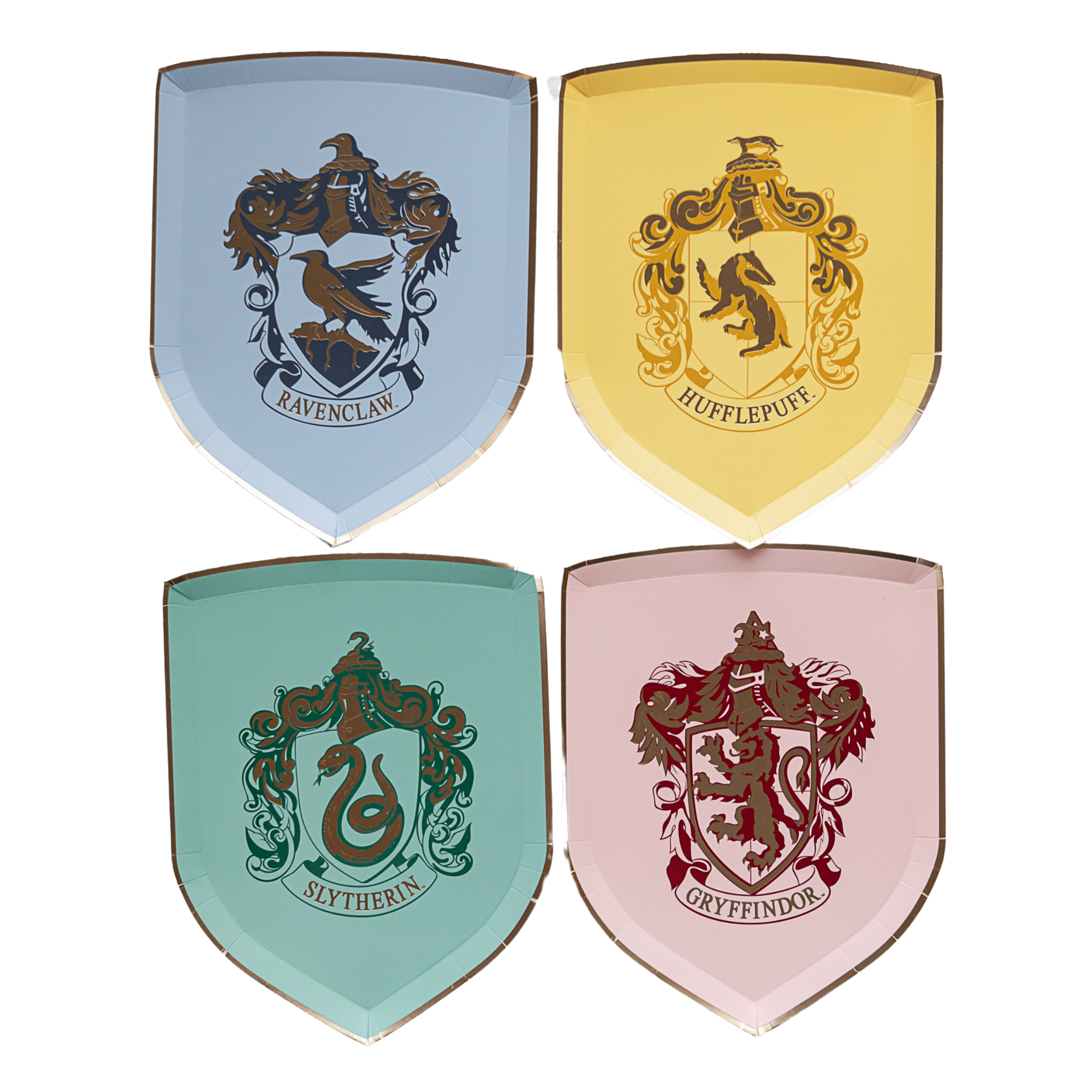 PRESALE: HARRY POTTER X BONJOUR FÊTE HOUSE PRIDE SMALL PLATES (Ships October)
