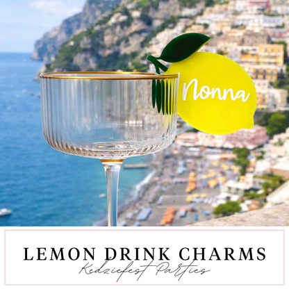 Lemon Drink Charms - La Dolce Vita