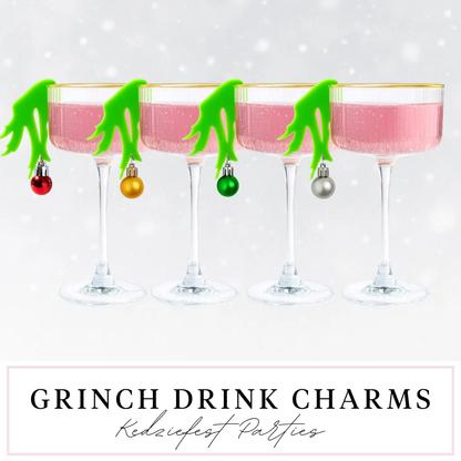 Grinch Inspired Drink Marker