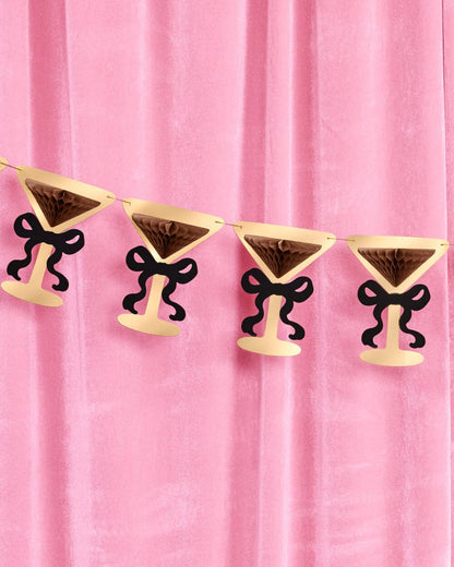 Espresso Martini Banner - 3D paper banner