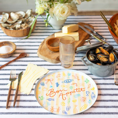 Le Dinner Pasta Noodle Guest Napkins