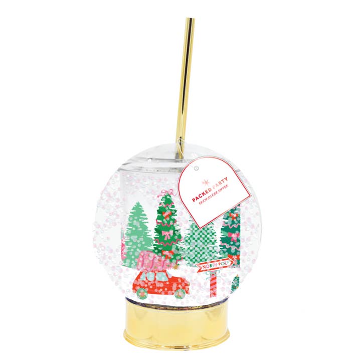 PRESALE: Let It Snow Globe Sipper Novelty Cup