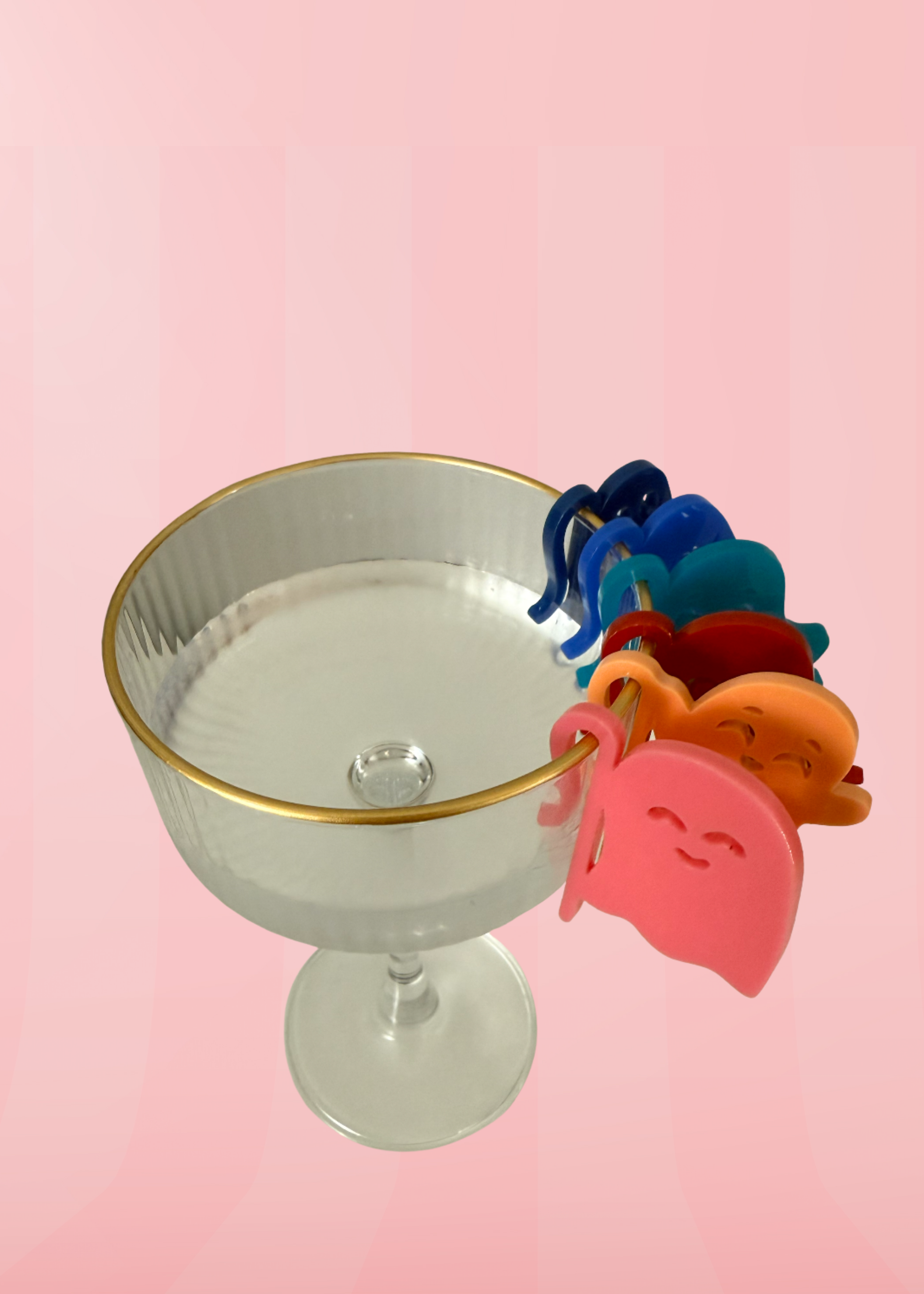 Kedziefest Ghost Crew Drink Markers (Set of 6)