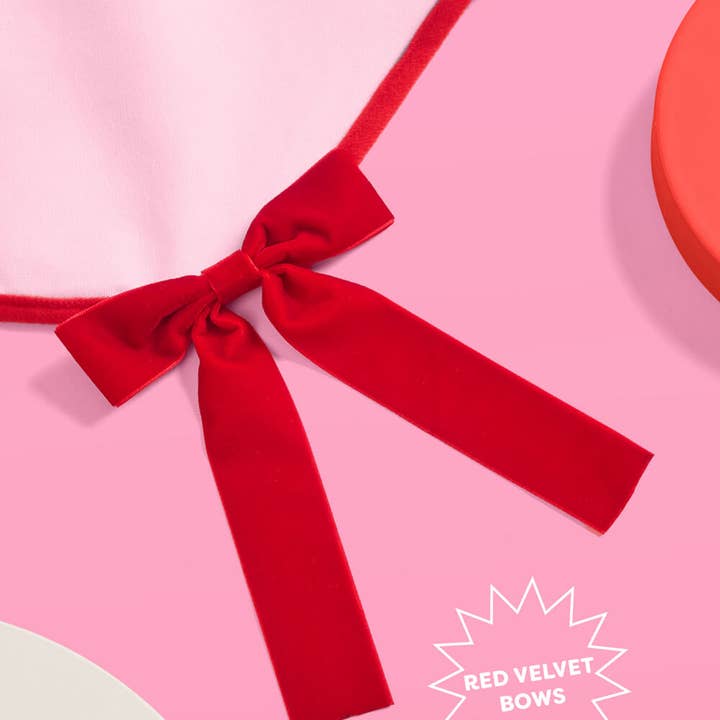 PRESALE: Pretty in Pink Tree Skirt - Wavy Tree Skirt W. Bows