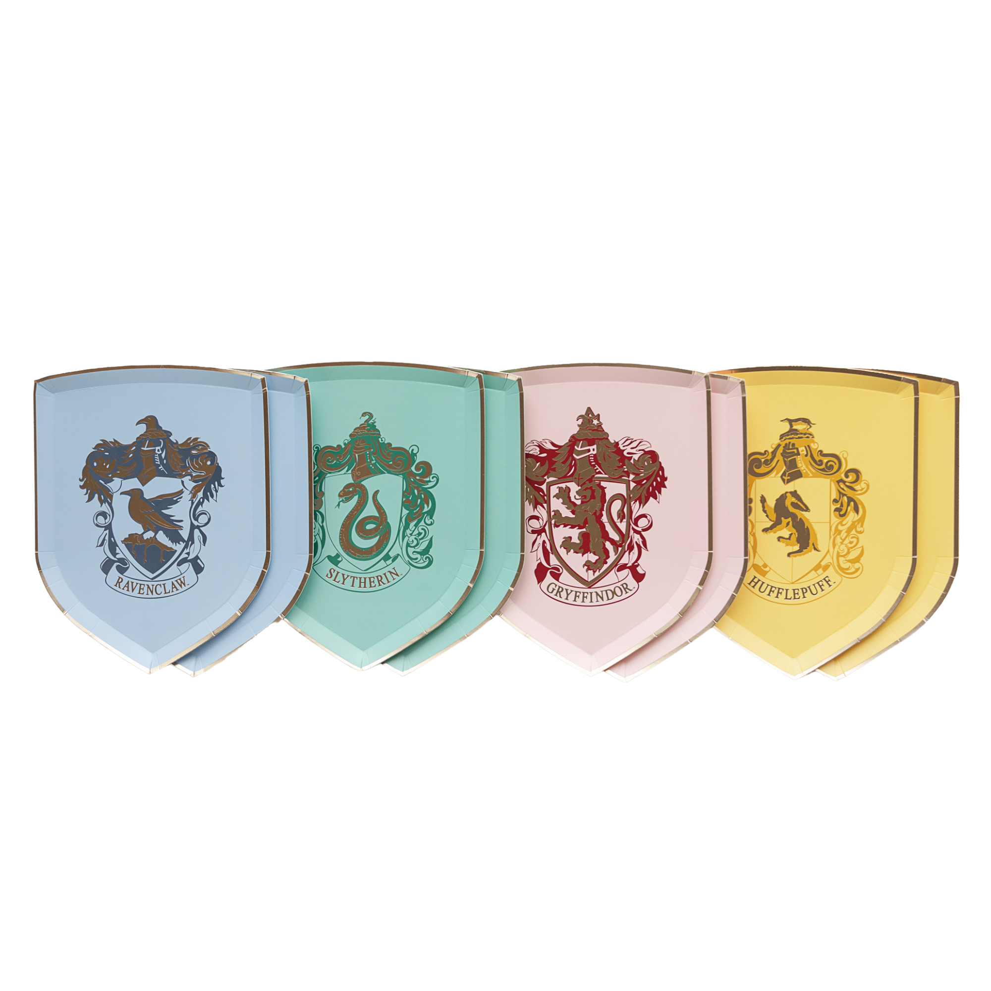 PRESALE: HARRY POTTER X BONJOUR FÊTE HOUSE PRIDE SMALL PLATES (Ships October)