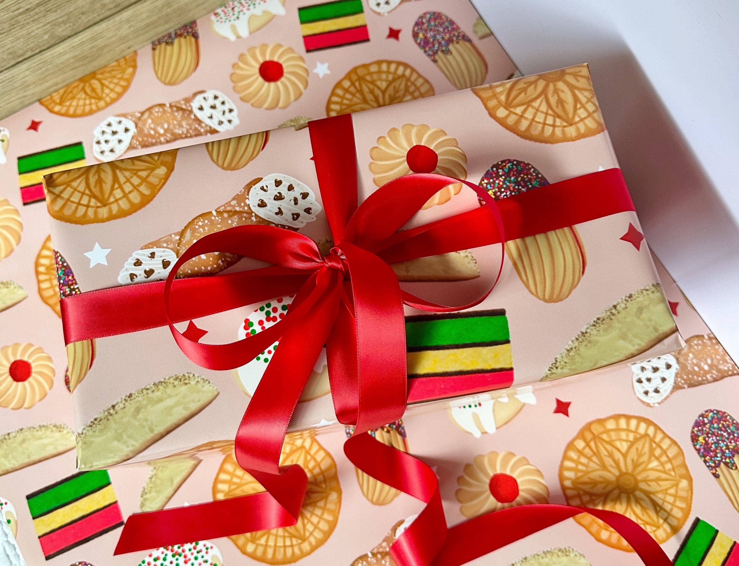 ITALIAN CHRISTMAS COOKIES WRAPPING PAPER