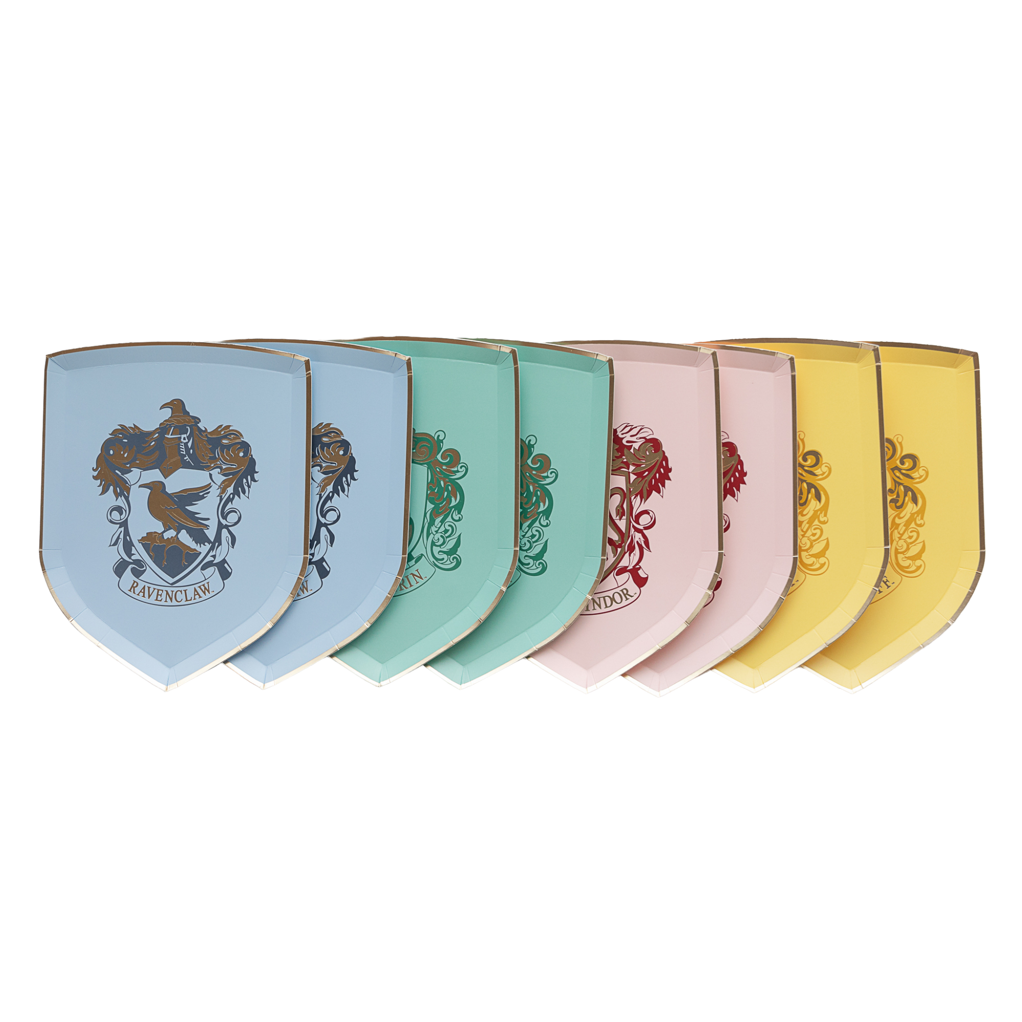 PRESALE: HARRY POTTER X BONJOUR FÊTE HOUSE PRIDE SMALL PLATES (Ships October)