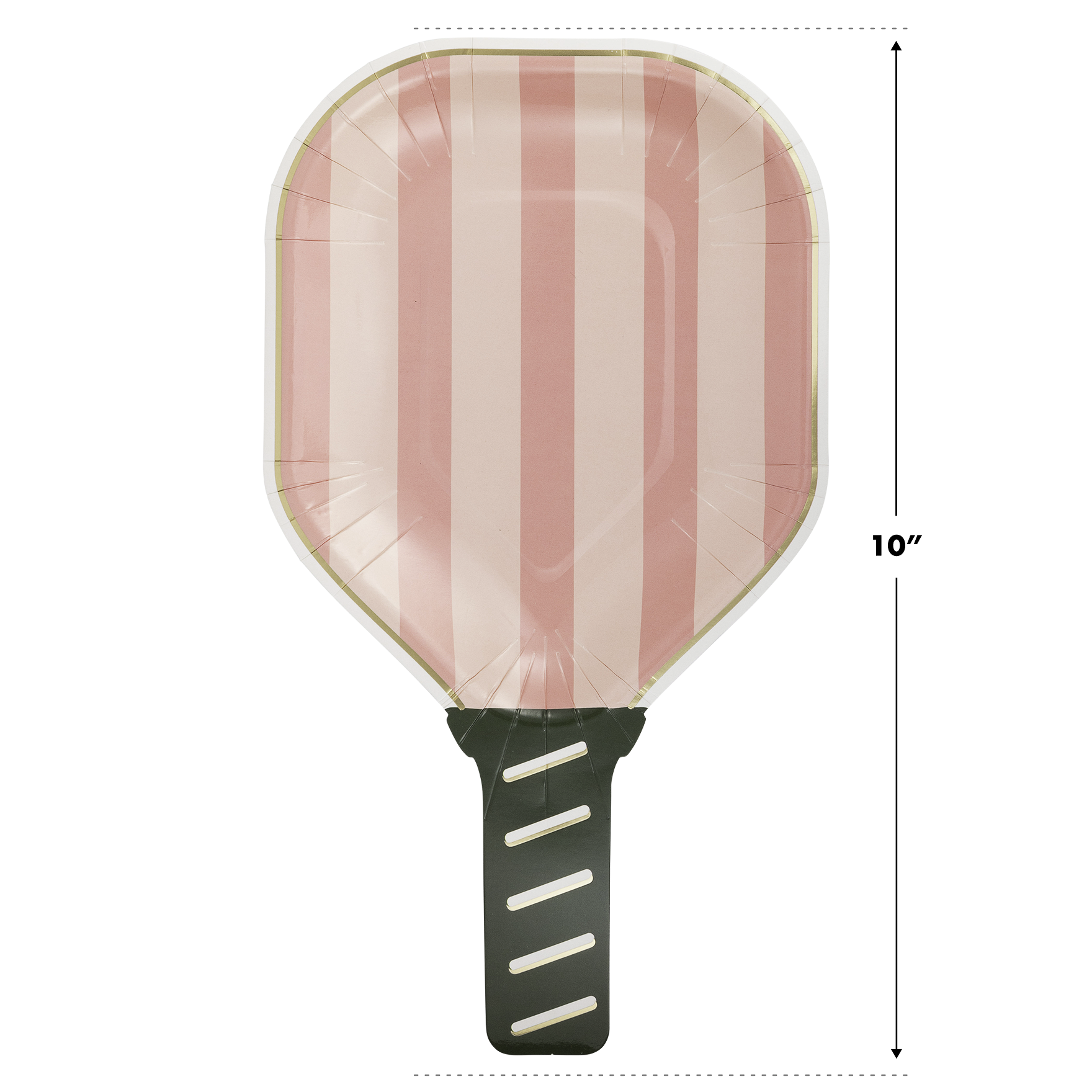 PCK1042 - Pink Paddle Shaped Paper Plate
